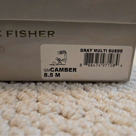 Marc Fisher Camber - size 8.5 - gray multi suede - Picture 3 of 3
